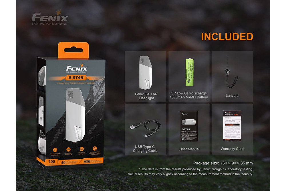 Portable Self - Powered Emergency LED Flashlight - Magnadyne