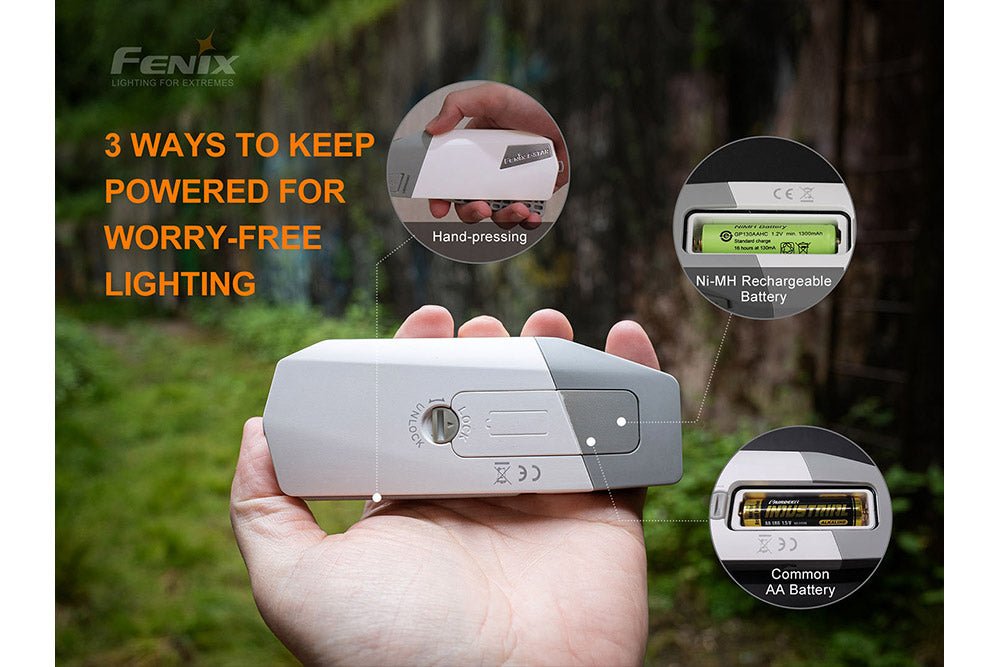 Portable Self - Powered Emergency LED Flashlight - Magnadyne
