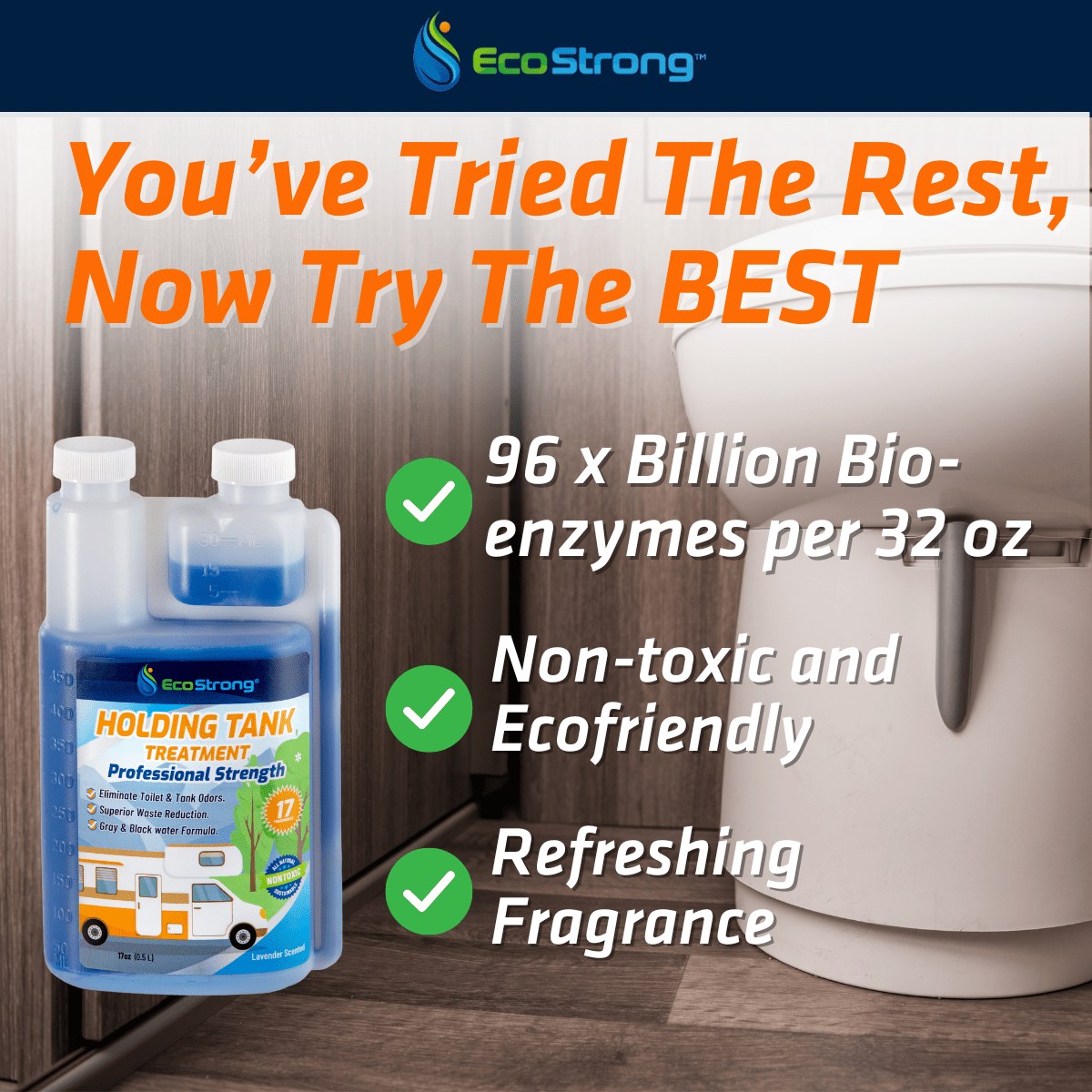 RV Holding Tank Treatment Liquid - Lavender - Magnadyne