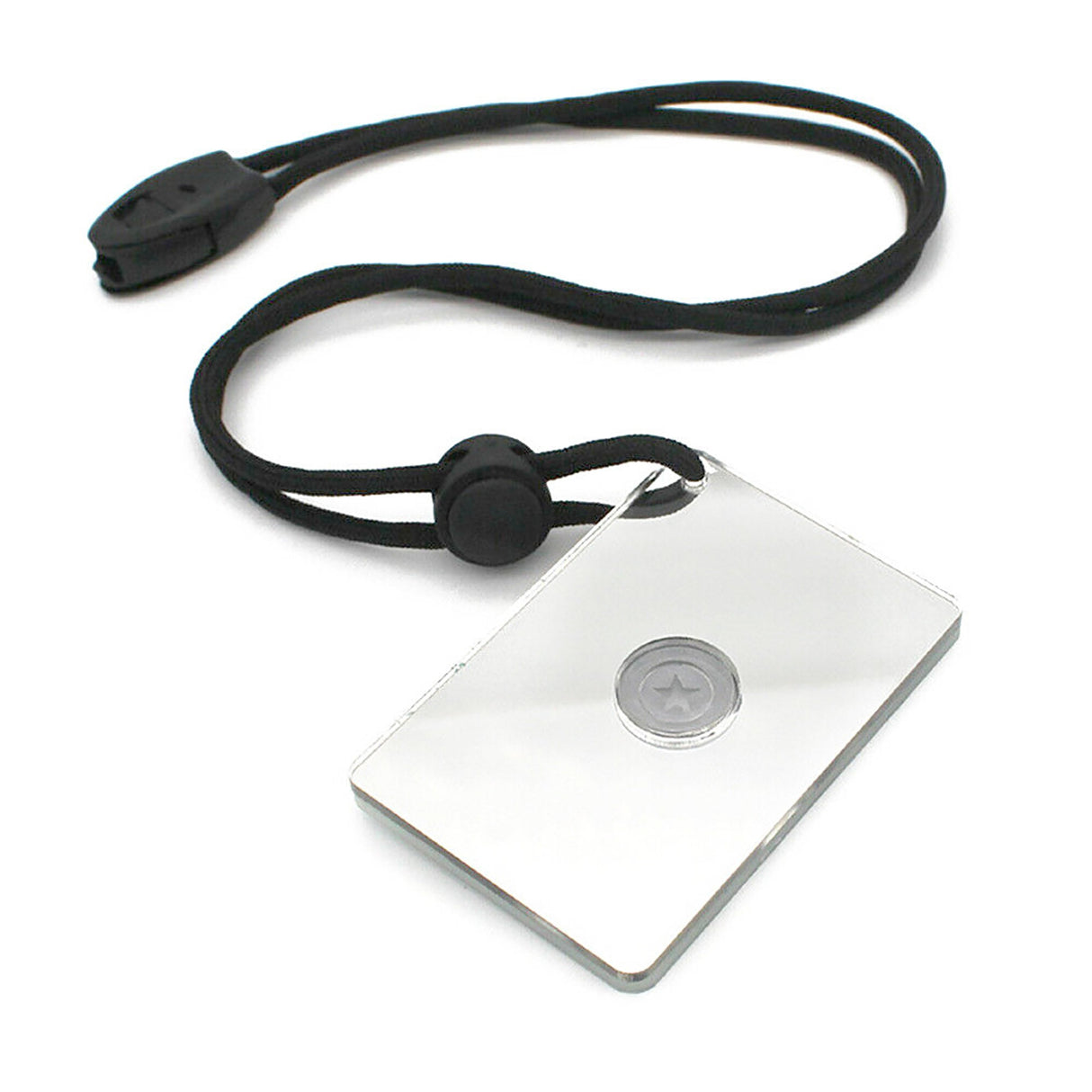 Emergency Signaling Mirror with Targeting Star for Hiking, Backpacking, Kayaking, Boating
