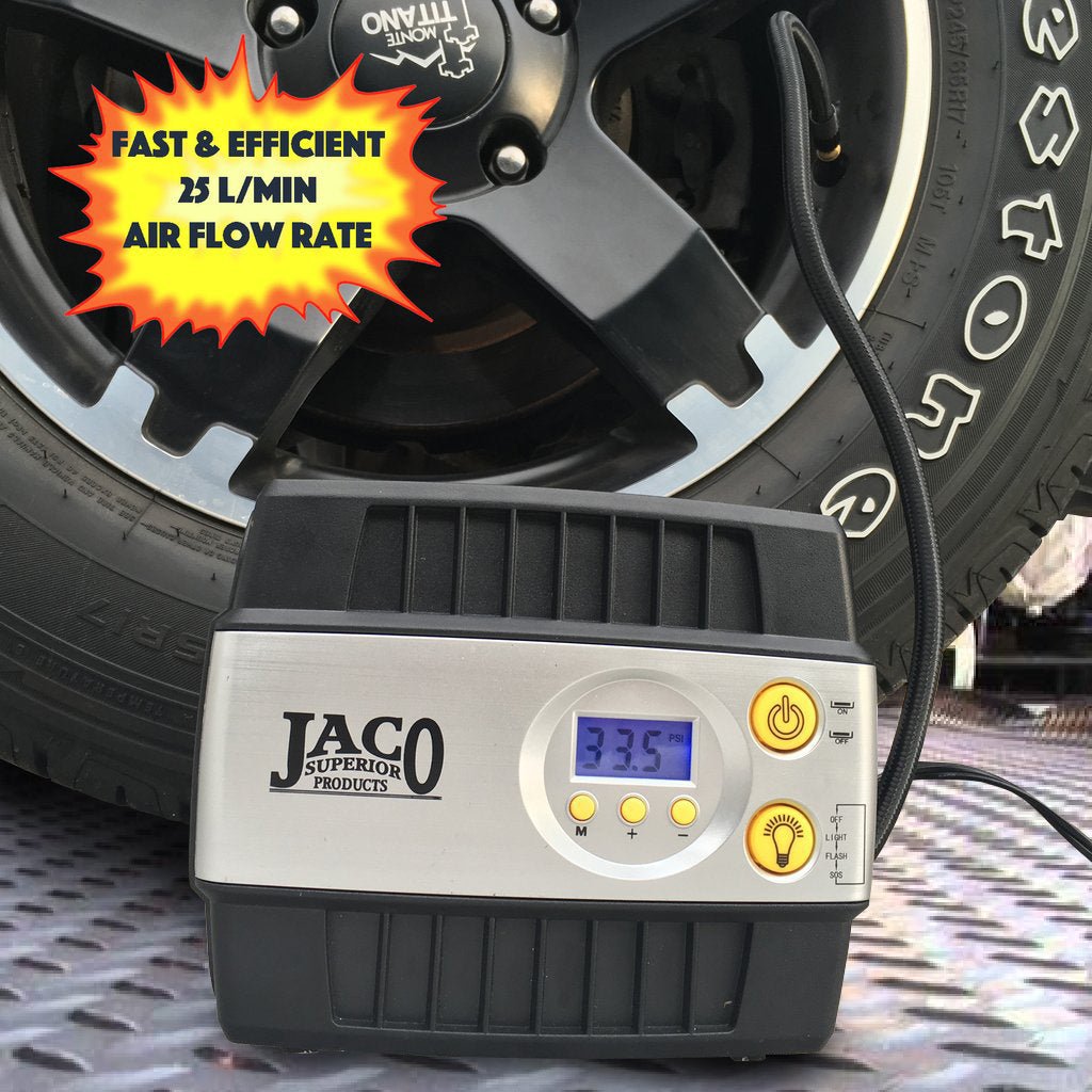 SmartPro™ 12v Digital Tire Inflator Pump - 100 PSI | Portable Tire Air Compressor - Magnadyne