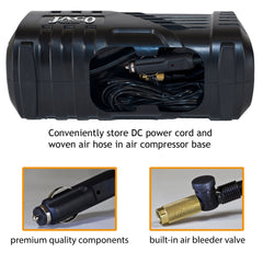 SmartPro™ 2.0 Digital Tire Inflator (AC/DC) - Automatic Portable Air Compressor - 100 PSI - Magnadyne