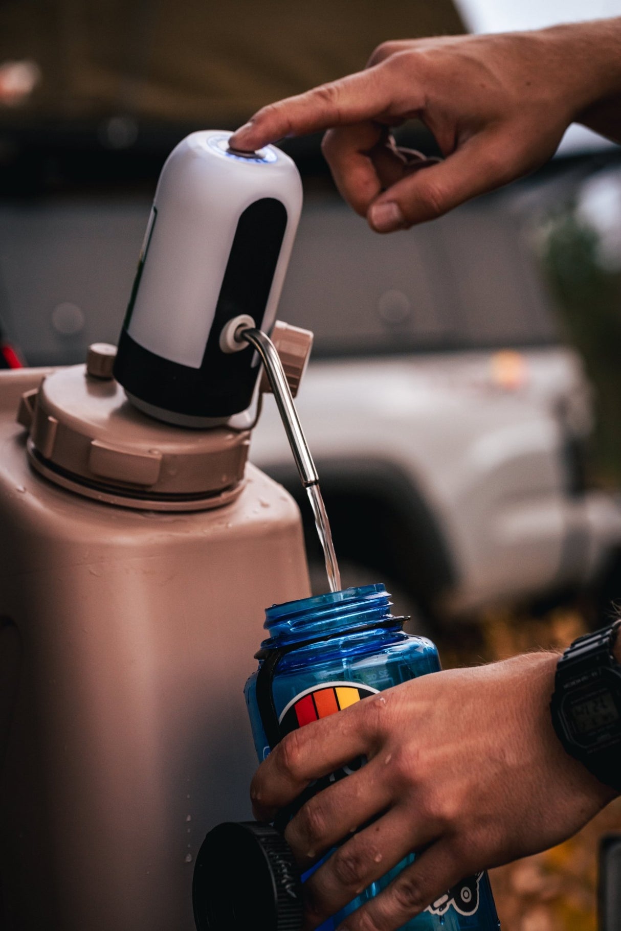 S.W. Adapter Kit & Overland Water Pump - Magnadyne