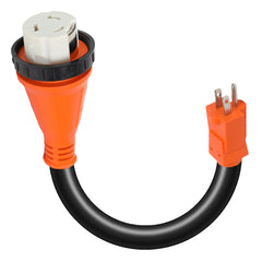 TechnoRV 110 - Volt RV to 50 - Amp Adapter – Locking - Magnadyne