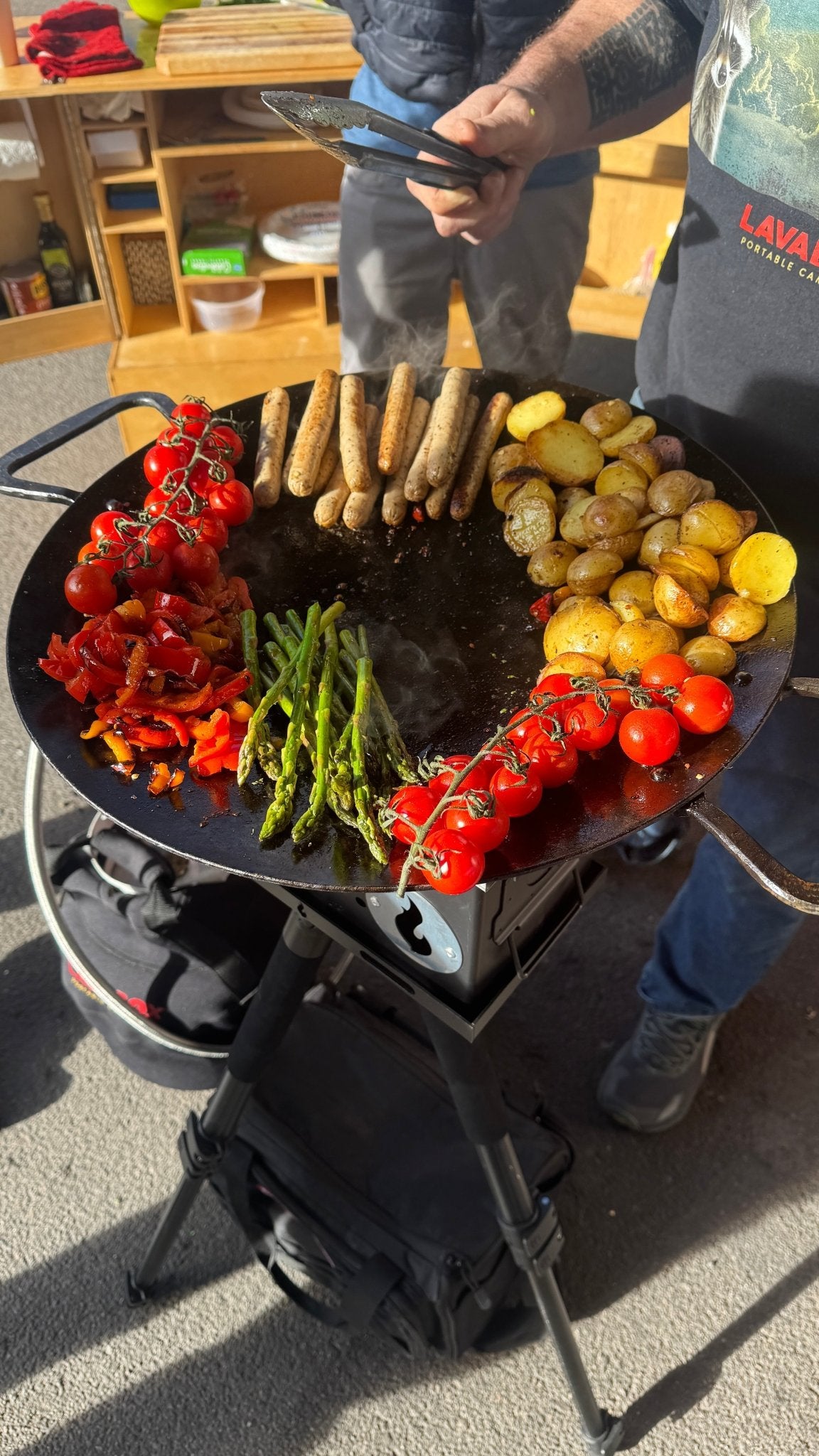 The Skwok: Our Handmade Skillet Wok - Magnadyne