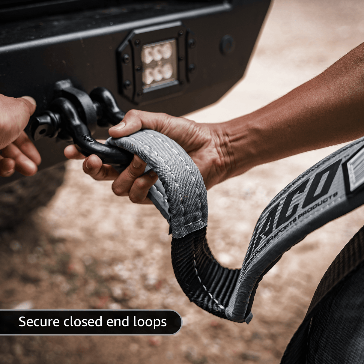 TowPro™ Recovery Tow Strap | Off Road 4x4 Towing Rope (31,542 lbs) - Magnadyne