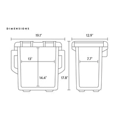 Vibe 20 Quart Cooler - Magnadyne