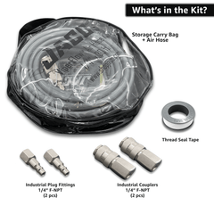 ViperFlow Poly Air Hose Kit - 1/4" x 30 ft. - Magnadyne