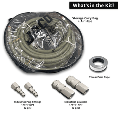 ViperFlow Poly Air Hose Kit - 1/4" x 30 ft. - Magnadyne
