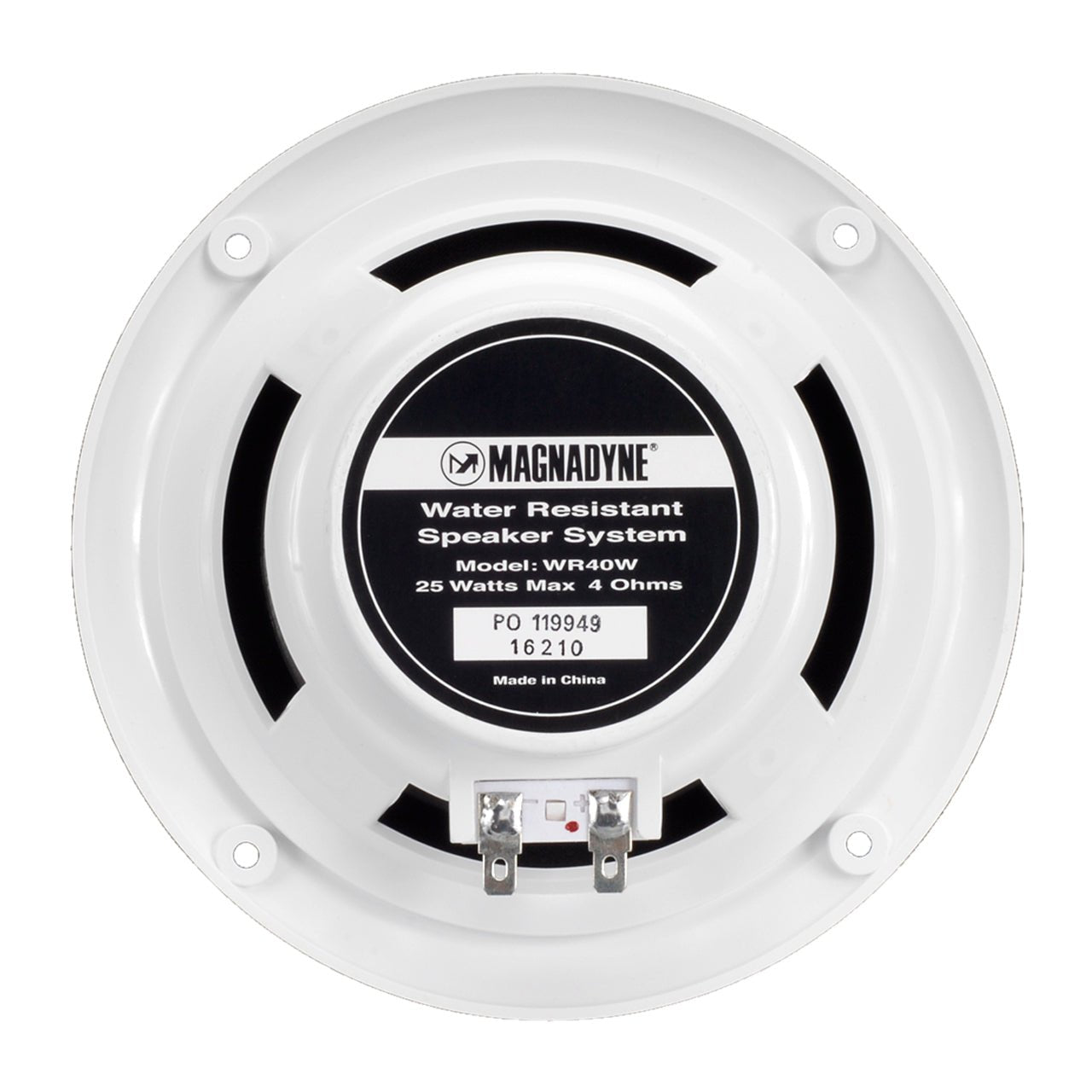 AquaVibe WR40 | Water-Resistant Marine & Hot Tub 5" Dual Cone Speakers | Sold as a Pair - Magnadyne