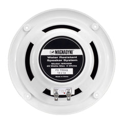 AquaVibe WR40 | Water-Resistant Marine & Hot Tub 5" Dual Cone Speakers | Sold as a Pair - Magnadyne