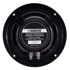 AquaVibe WR45B | Water-Resistant 5" Dual Cone Speakers | Black | Sold as Pair - Magnadyne