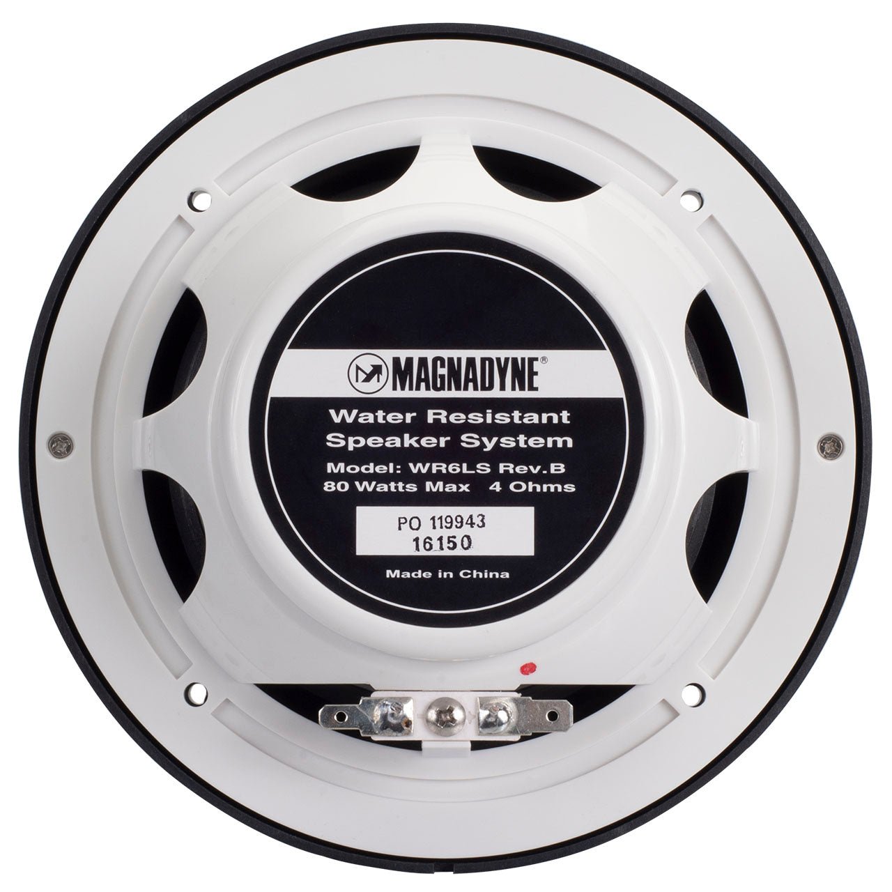 AquaVibe WR6LS | 6.5" Water-Resistant 2-Way Speakers | Sold as a Pair - Magnadyne