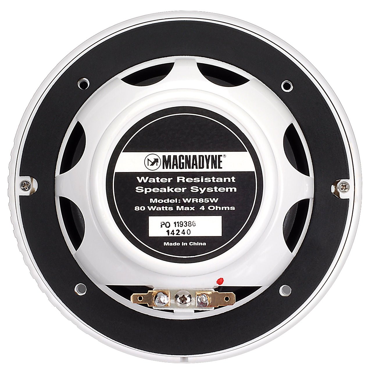 AquaVibe WR85W-PAIR | Marine Water-Resistant 6 1/2" 2-Way Speakers | Sold as a Pair - Magnadyne