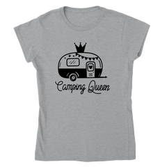 Camping Queen Women's Crewneck T-Shirt - Magnadyne