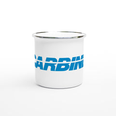 Carbine | White 12oz Enamel Mug - Magnadyne