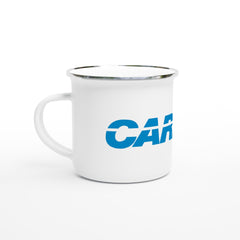 Carbine | White 12oz Enamel Mug - Magnadyne