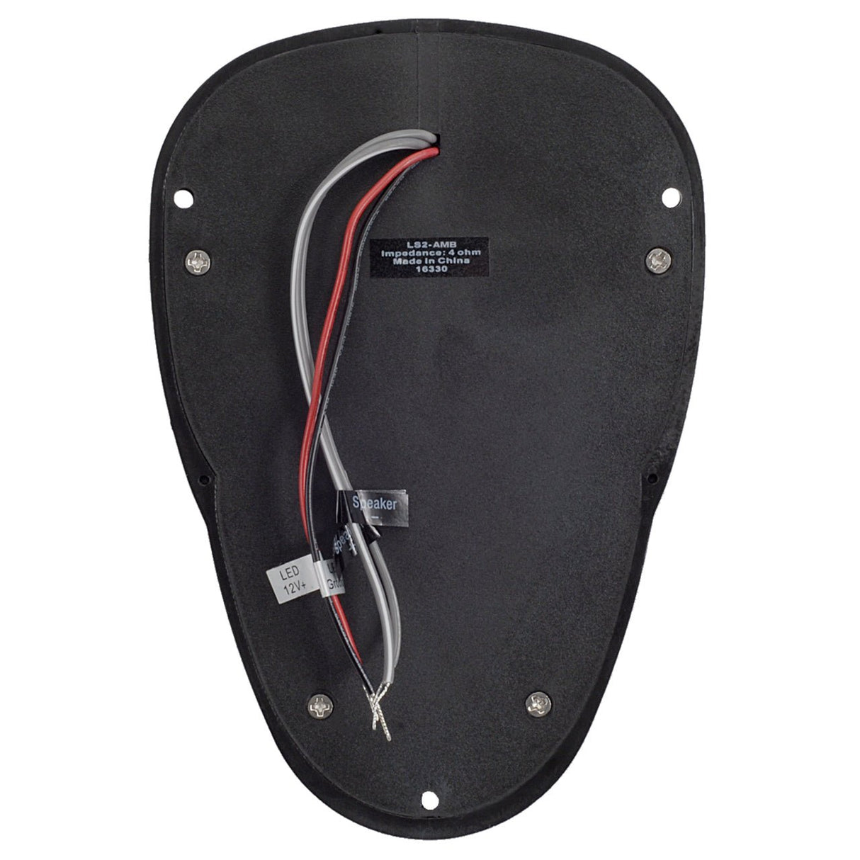 Linear Series LS2 | Water Resistant 3" Surface Mount LED Satellite Speakers (Blue, White or Amber) - Magnadyne