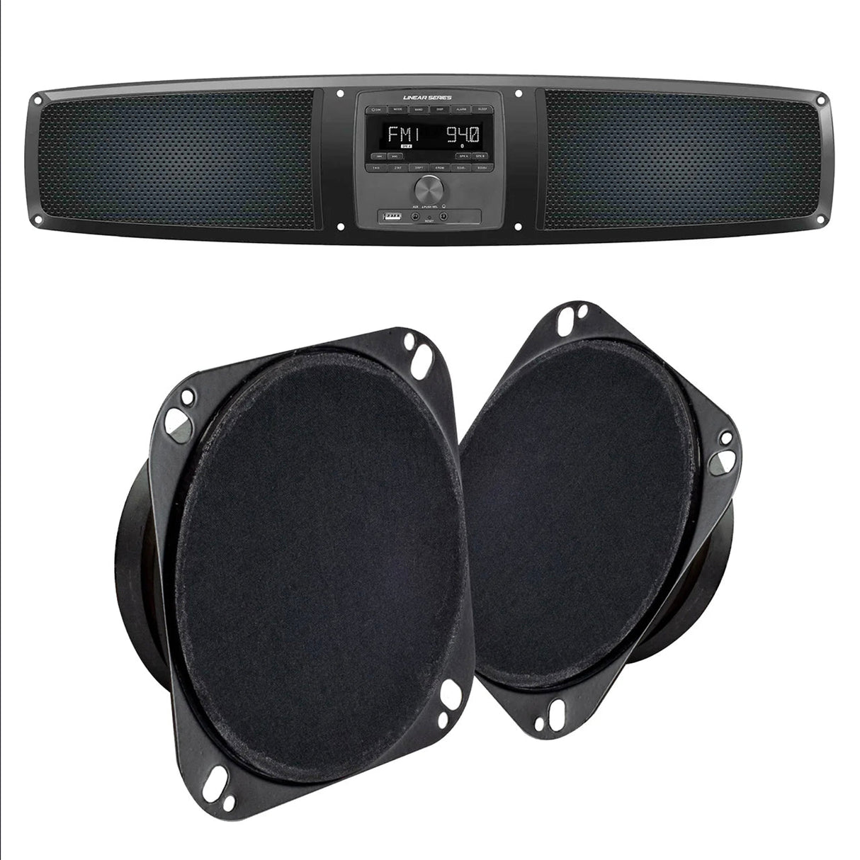 Linear Series | RV3000SB | AM/FM | Bluetooth | USB | Soundbar - Magnadyne