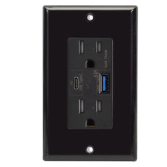 Magnadyne WC-601 | Dual Port USB Charger - Tamper Resistant AC Outlet - Magnadyne