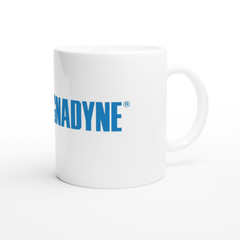 Magnadyne White 11oz Ceramic Mug - Magnadyne