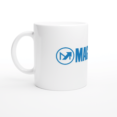 Magnadyne White 11oz Ceramic Mug - Magnadyne