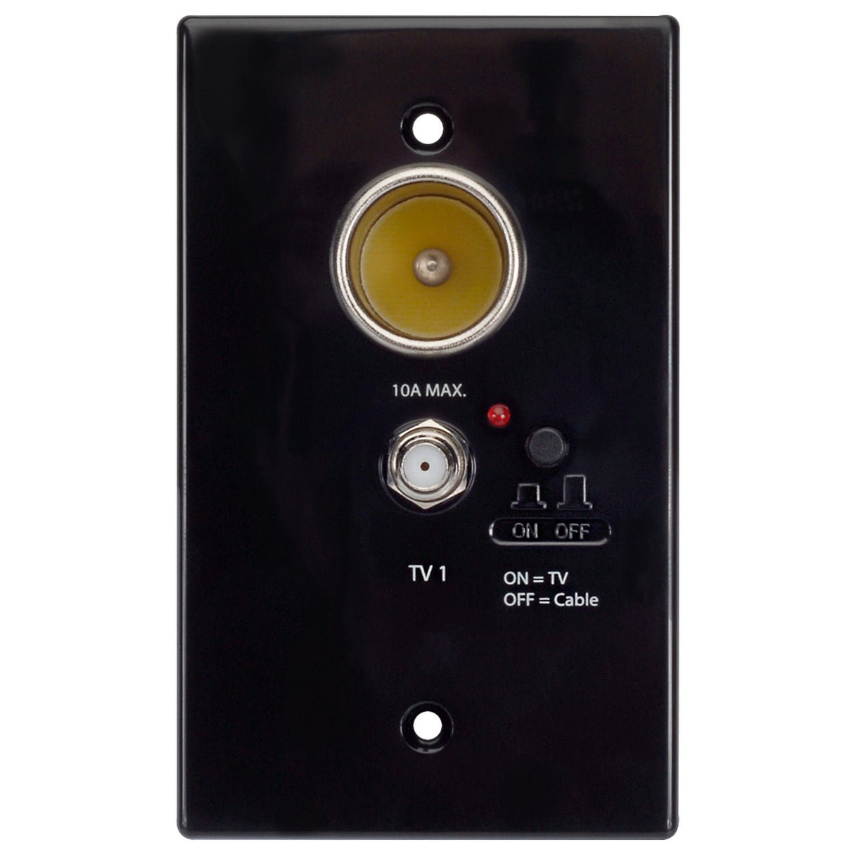 Magnadyne WS-12V | 12V Power Outlet | Antenna Distribution Wall Plate - Magnadyne