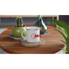 Marksman | White 12oz Enamel Mug - Magnadyne