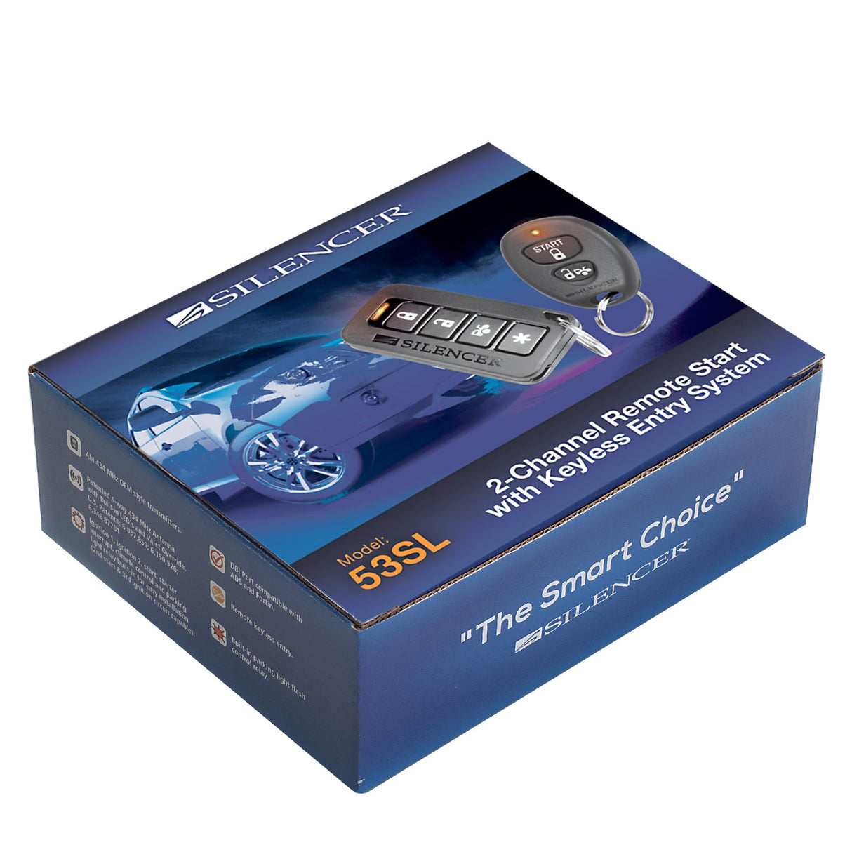 Silencer 53SL | One-Way Remote Starter and Keyless Entry System - Magnadyne