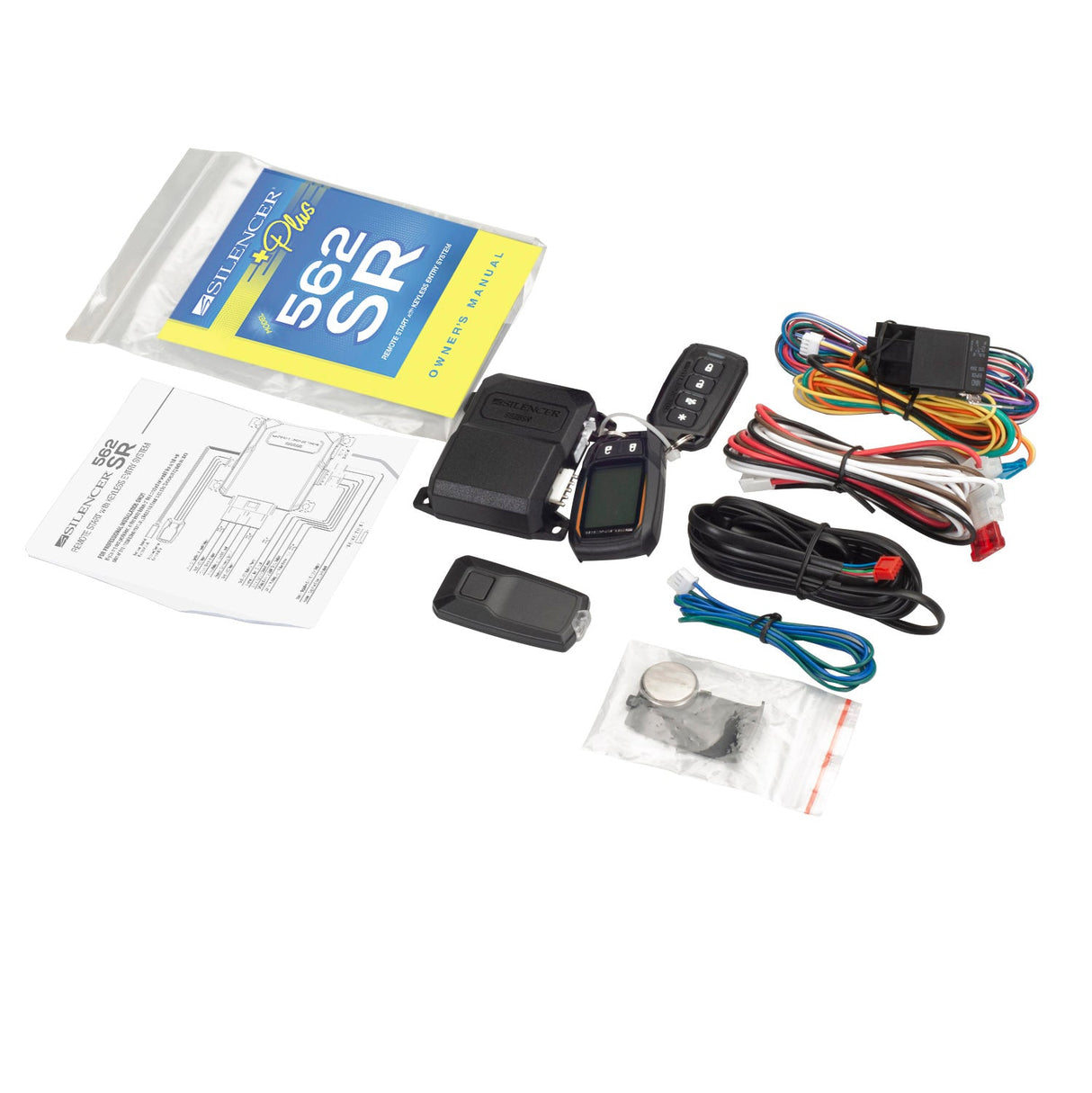 Silencer Plus 562SR | 2 Way | 1 Mile Range Remote Start & Keyless Entry - Magnadyne