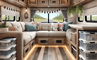 10 DIY Tips for Upgrading Your RV Interior