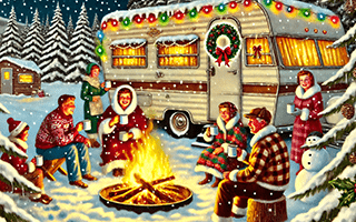 Holiday-Themed Campgrounds for Festive RV Memories