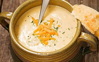 RV Comfort Food | Instant Pot - Cheesy Potato Soup