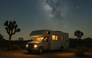 Starry Nights in the Desert: Chasing the Perseid Meteor Shower in Your RV - Magnadyne