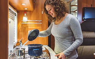 Turn Your RV Into A Gourmet Kitchen