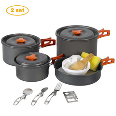 11/12/22 PCS Camping Cookware Mess Kit - Magnadyne