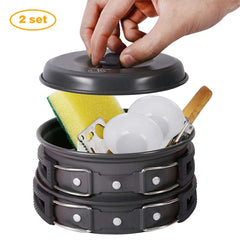 11/12/22 PCS Camping Cookware Mess Kit - Magnadyne