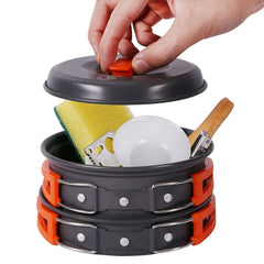 11/12/22 PCS Camping Cookware Mess Kit - Magnadyne