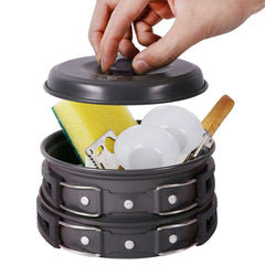 11/12/22 PCS Camping Cookware Mess Kit - Magnadyne