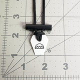 Emergency Fire Starter Necklace - Ultra Lightweight Mini Ferro Rod with Ceramic Striker & Neck Lanyard
