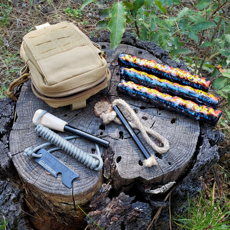 FireStorm™ Complete Ferro Rod Fire Starter Kit