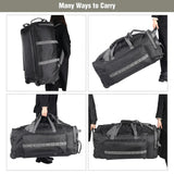 140L Tactical Duffle Bag with Wheels and Backpack Straps - Magnadyne