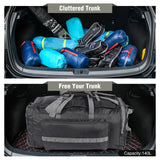 140L Tactical Duffle Bag with Wheels and Backpack Straps - Magnadyne