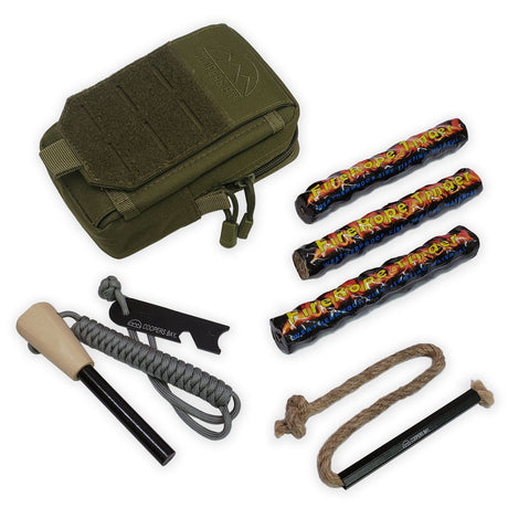 FireStorm™ Complete Ferro Rod Fire Starter Kit