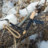 FireStorm-Plus XL 1/2" Ferro Rod & Tinder Fire Starting Kit