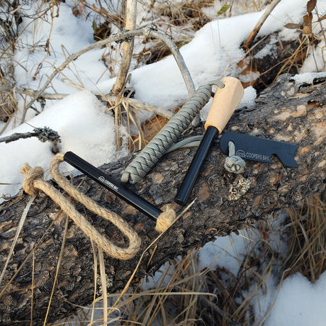 FireStorm XL 1/2" Ferro Rod & Tinder Fire Starting Kit
