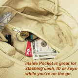 Lightweight Folding Pocket Hat for Sun Protection - Easy to Carry Compact Design