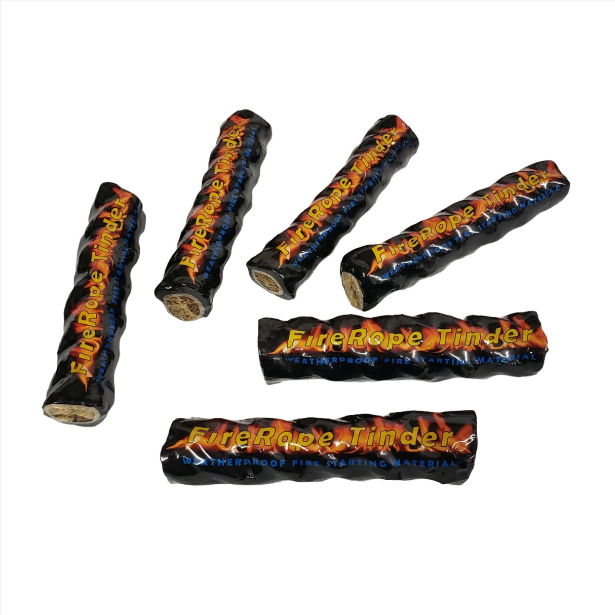 FireRope™ Mini - Firestarting Tinder - 6 pack