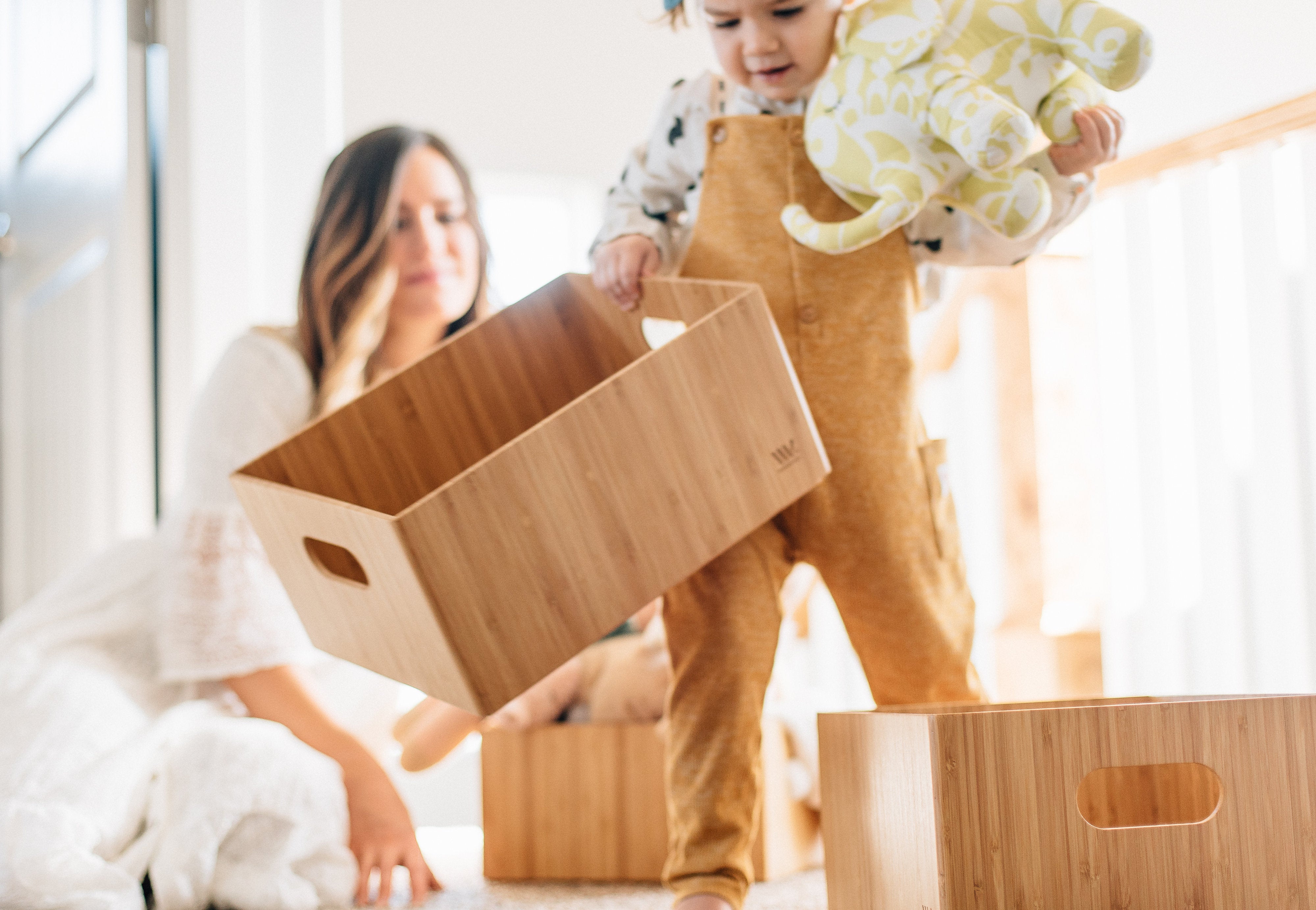 Bamboo Small Storage Box 9 x 12 x 6 – Magnadyne