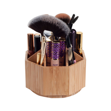 Bamboo Rotating Organizer